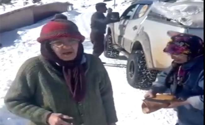 Teyzeden yürek ısıtan sözler