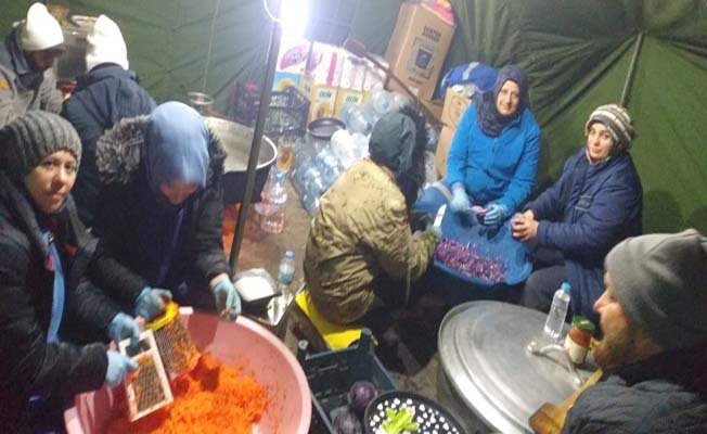 Akılları ve gönülleri Afşin'de kaldı