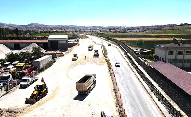 Erzurum Dede'ye bulvar yol