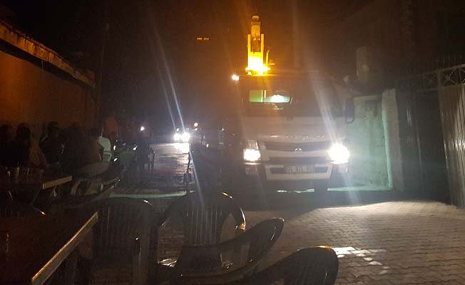 Mahalleyi karanlığa gömen magandalık