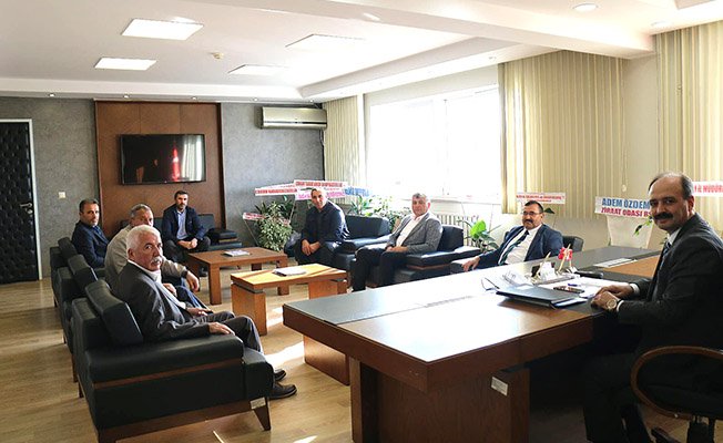 Tarım Müdürü ile 2 konuda istişare