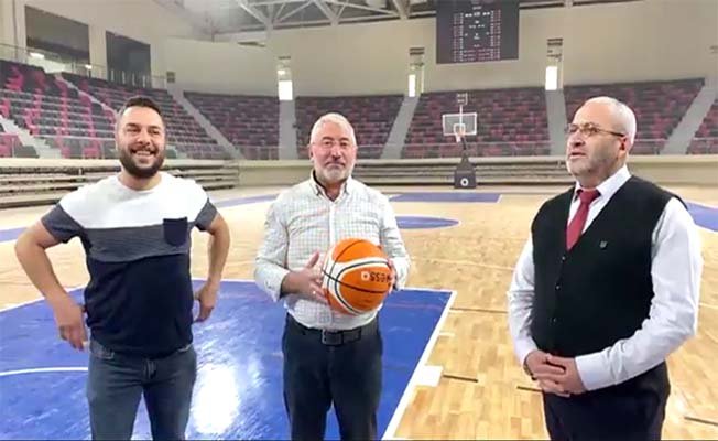 Yeni salon tamam, açılış maçı Başkan’dan