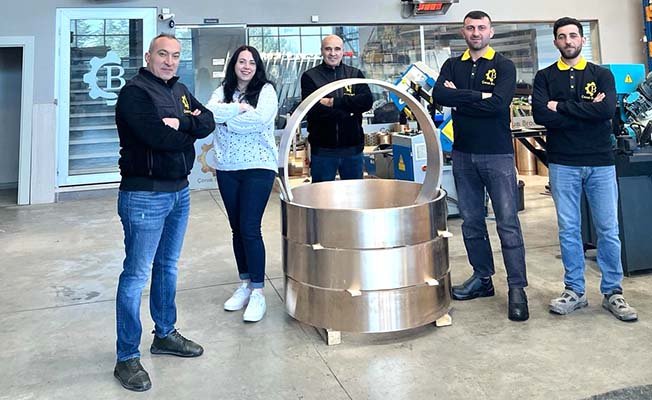 Türkiye'nin en büyük bronz dökümü Çorum'da gerçekleşti