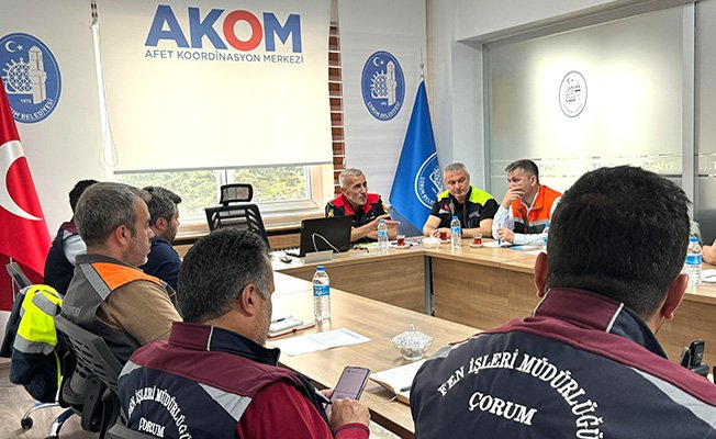 AKOM toplandı, afet riskine karşı hazırlar
