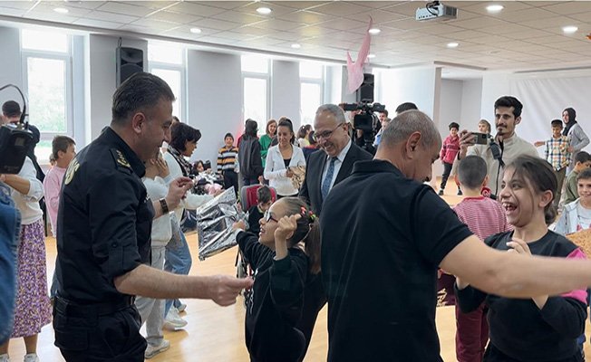 Emniyet Müdürü'nden özel çocuklara özel ilgi