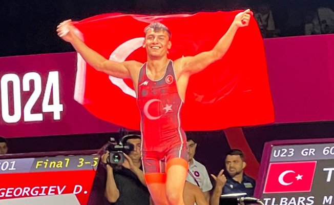 Güreşçimiz Mert İlbars Avrupa Şampiyonu