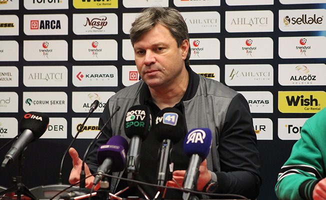 'Üzgünüm, süper lig hedefine ulaşamadık'