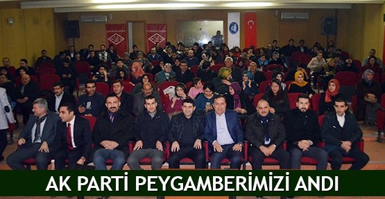  AK Parti Peygamberimizi andı