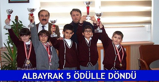  Albayrak 5 ödülle döndü