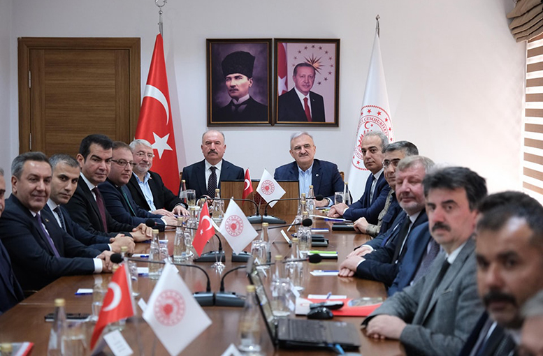 Bakan yardımcısı başkanlığında toplantı