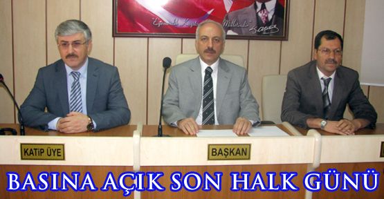  BASINA AÇIK SON HALK GÜNÜ 