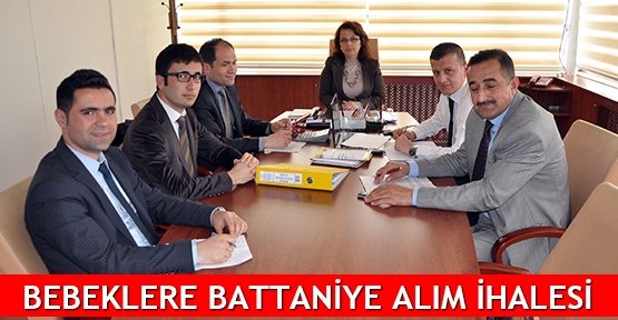  Bebeklere battaniye alım ihalesi
