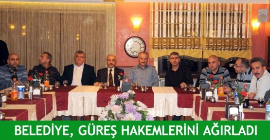 Belediye, Güreş Hakemlerini ağırladı