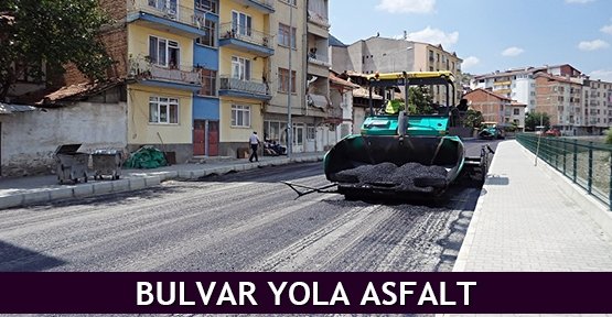  Bulvar yola asfalt