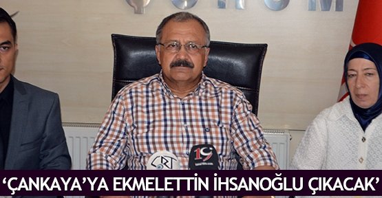  ‘Çankaya’ya Ekmelettin İhsanoğlu çıkacak’