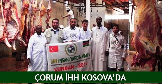 Çorum İHH Kosova’da