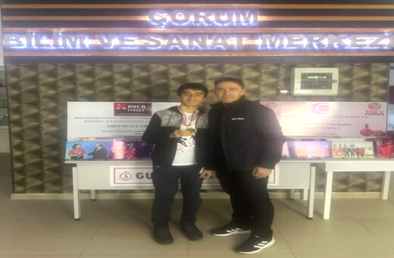 Çorum’a gümüş madalya