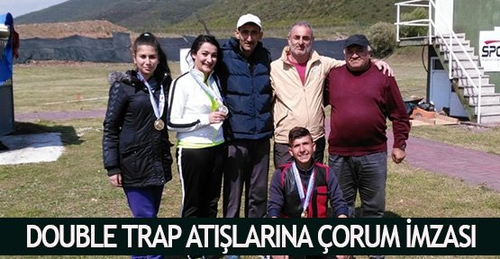Double Trap atışlarına Çorum imzası