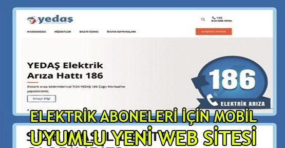 Elektrik aboneleri için mobil uyumlu yeni web sitesi