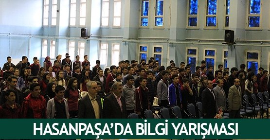 Hasanpaşa’da bilgi yarışması