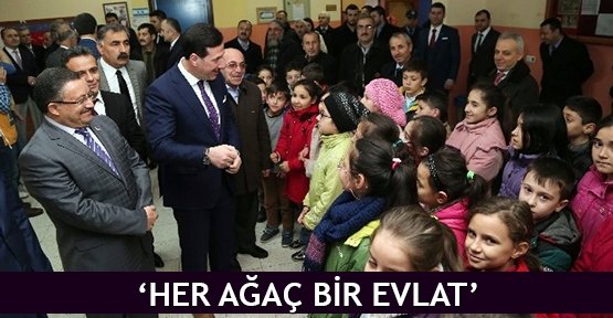 ‘Her ağaç bir evlat’