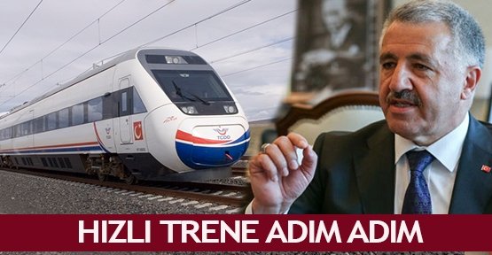 Hızlı trene adım adım