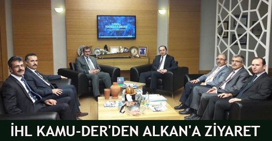 İHL Kamu-Der'den Alkan'a ziyaret