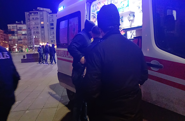 İki grup arasında kavga, 1 yaralı