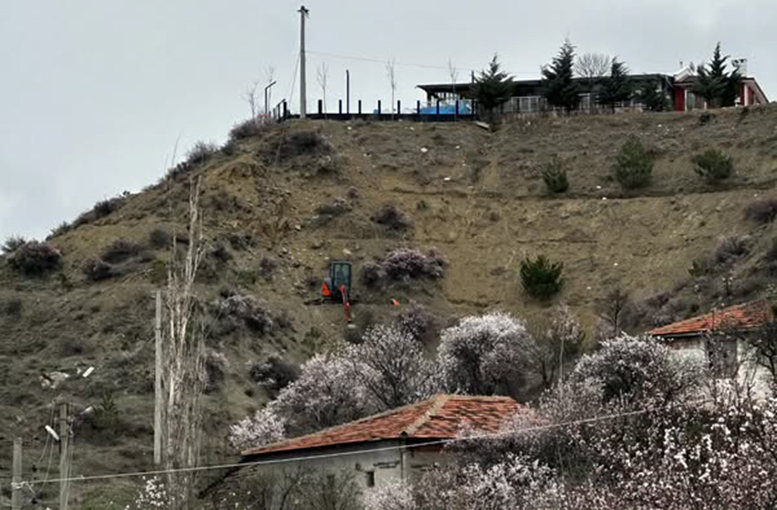 O ilçeye Lavanta Tepesi