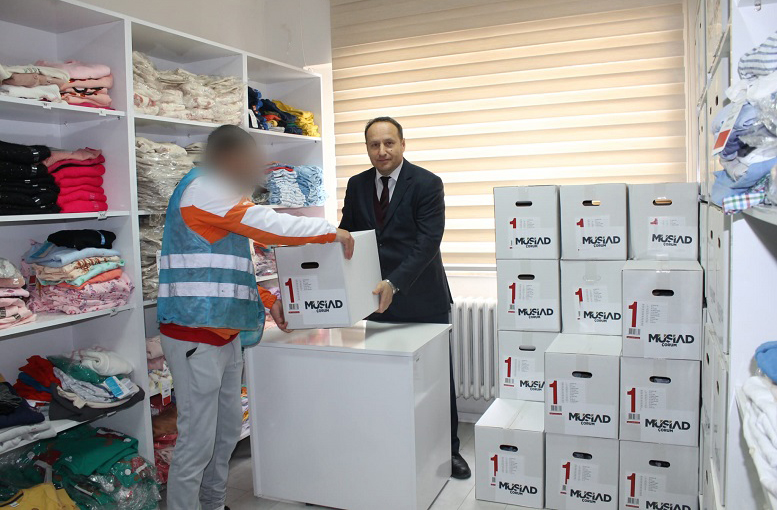 Yükümlülere Sosyal Market desteği